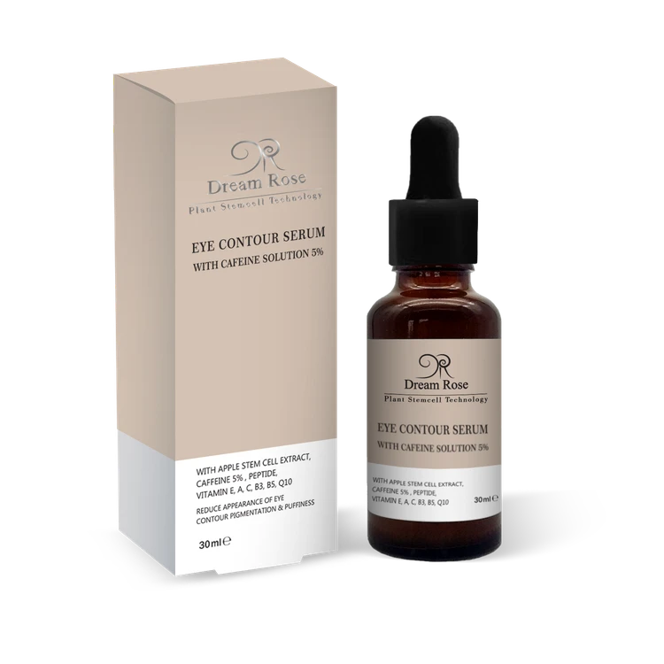 سرم دور چشم حاوی کافئین 5% دریم رز