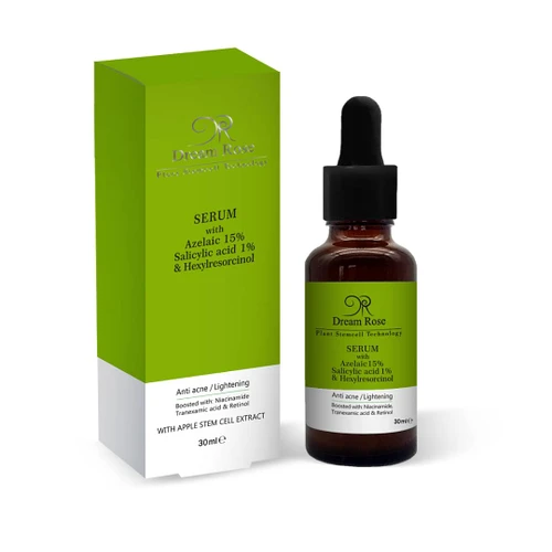 سرم آنتی آکنه و روشن کننده دریم رز آزلائیک اسید 15درصد و سالیسیلیک 1درصد