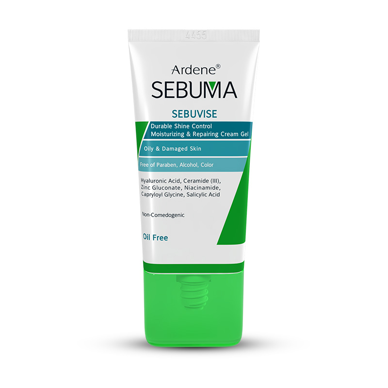 کرم ژل مرطوب کننده و بازسازی کننده سبووایز سبوما SEBUVISE